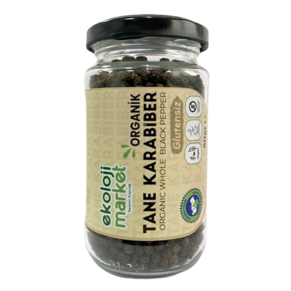 EKOLOJİ MARKET Organik Tane Karabiber 80g