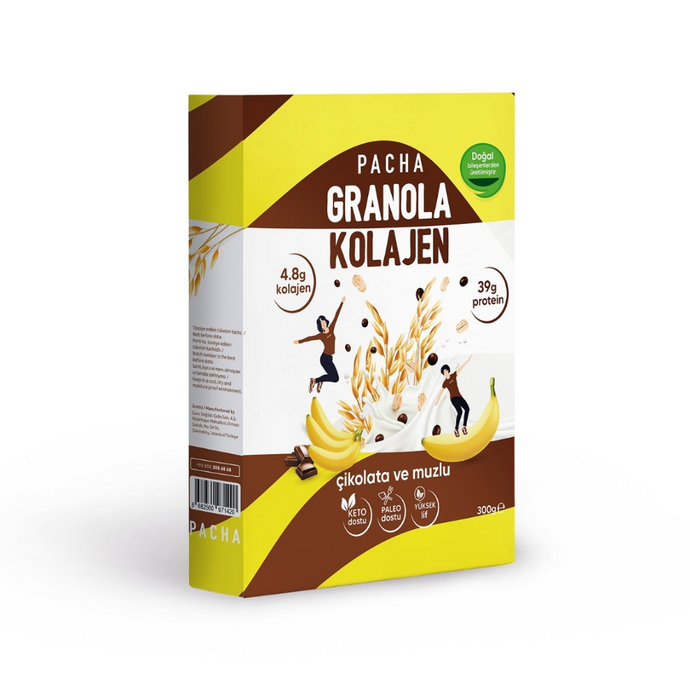 PACHA Cips PACHANOLA Çikolata-Muzlu Granola 300 g