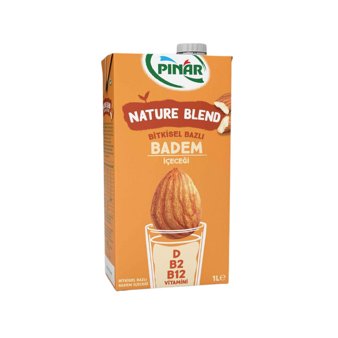 PINAR Nature Blend Bitkisel Bazlı Badem İçeceği 1 L Vegan Laktozsuz