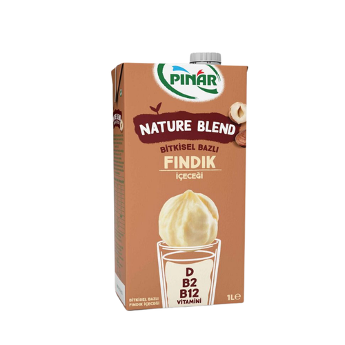 PINAR Nature Blend Bitkisel Bazlı Fındık İçeceği 1 L Vegan Laktozsuz