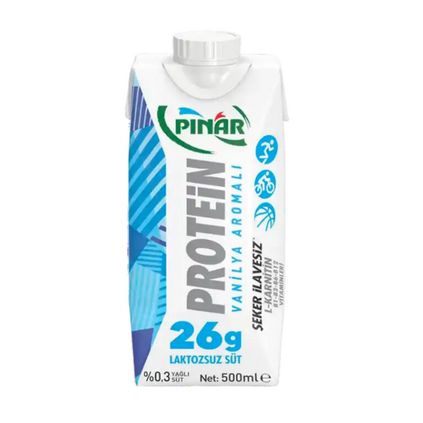 PINAR Vanilya Aromalı Proteinli Süt 500 ml