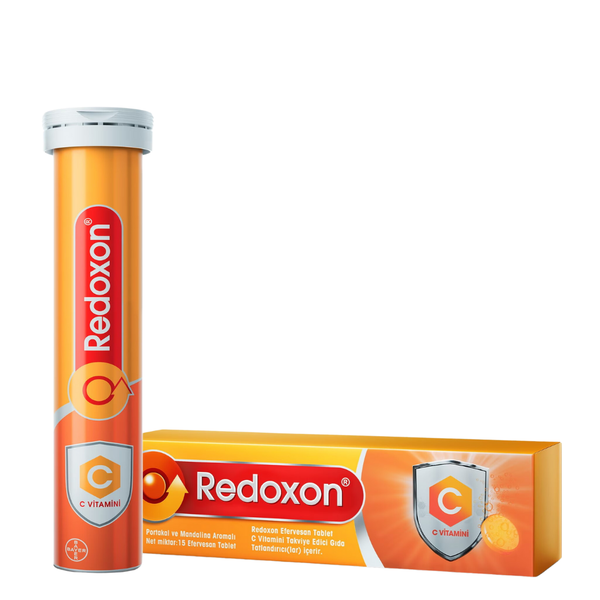 REDOXON Essential C Vitamini 15 Efervesan Tablet 1000mg