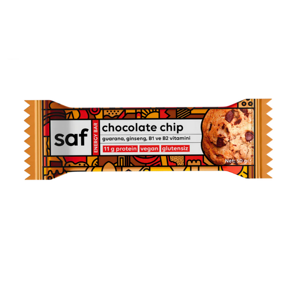SAF Chocolate Chip Energy Bar 50g