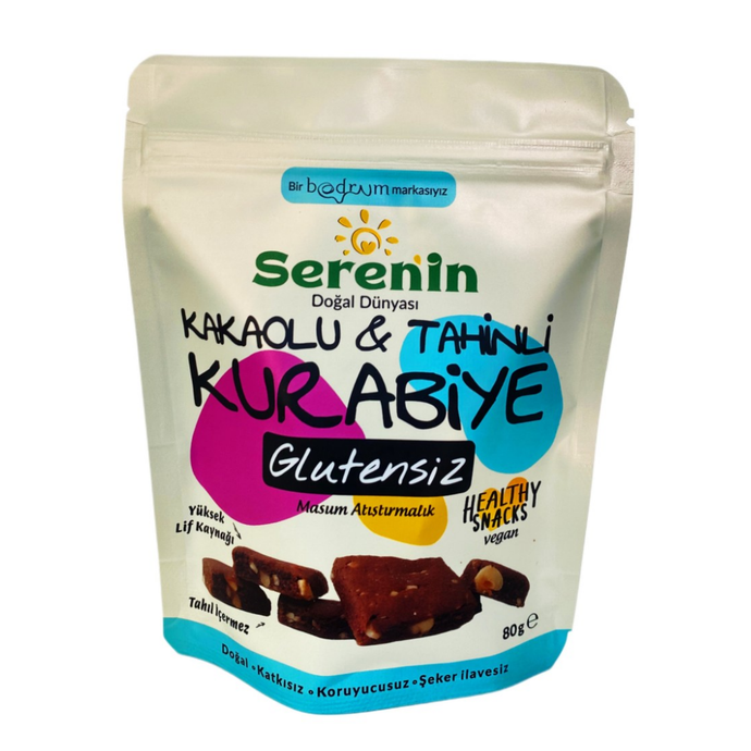 SEREN'İN DOĞAL- DÜNYASI- Kakaolu -Tahinli- Kurabiye -80g