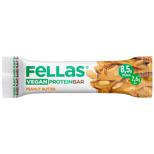 FELLAS Vegan Protein Bar Yer Fıstığı Ezmeli 40g