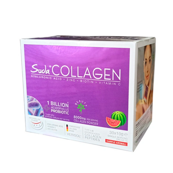 SUDA Collagen Karpuz Aromalı Saşe 30 x 10g