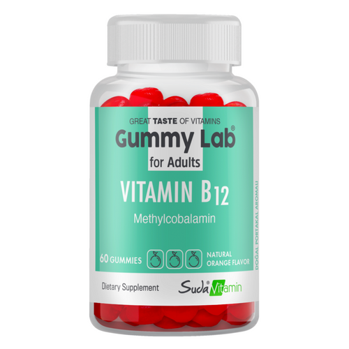 SUDAVİTAMİN Vitamin B12 Portakal Aromalı Yetişkinlere