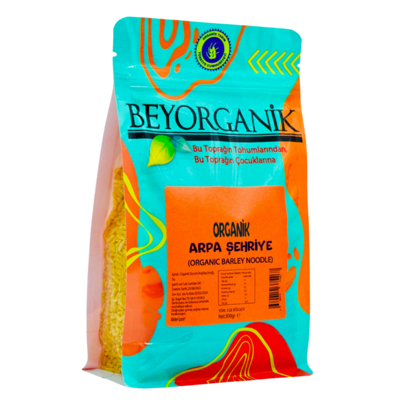 BEYORGANİK Organik Arpa Şehriye 300g