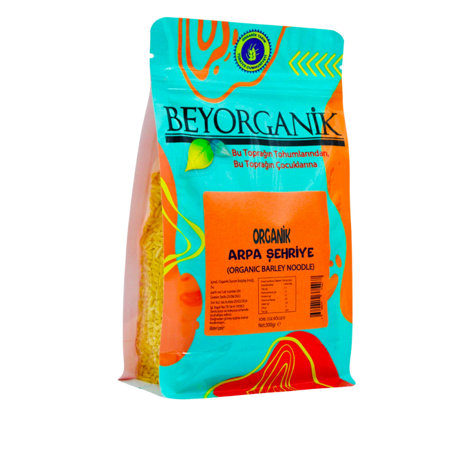 BEYORGANİK Organik Arpa Şehriye 300g