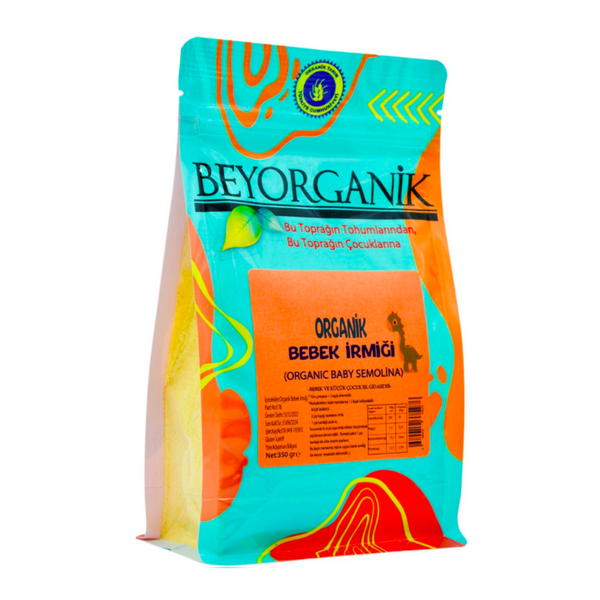 BEYORGANİK Organik Bebek İrmiği 350g