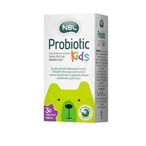 NBL Probiotic Kids 30 Çiğneme Tablet