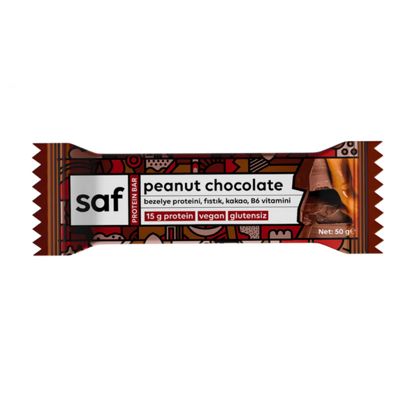 SAF Peanut Chocolate High Protein Bar 50g