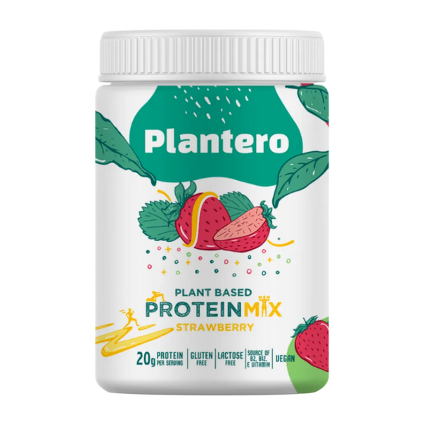 PLANTERO Bitkisel Bazlı Protein Mix Çilekli 416g