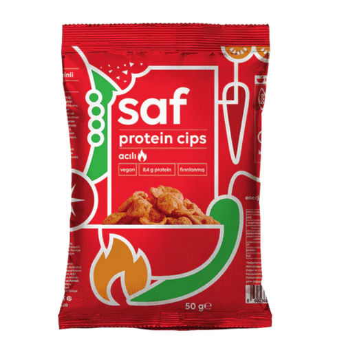 SAF Acılı Protein Cips 50g