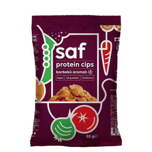 SAF Barbekü Aromalı Protein Cipsi 50g