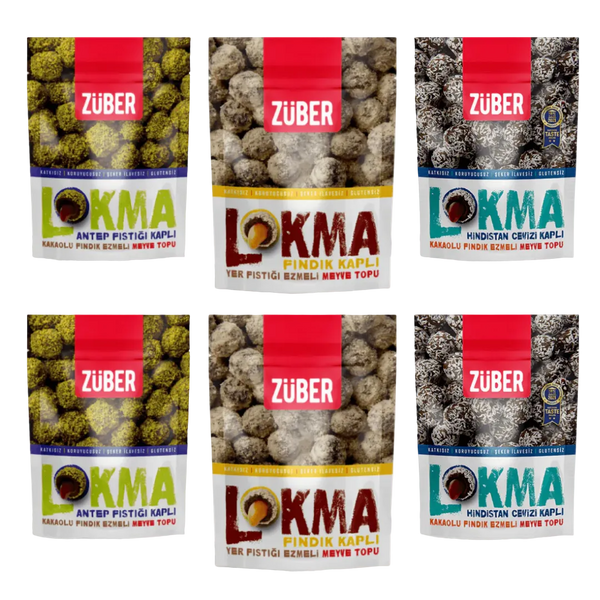 ZÜBER Lokma Paketi (6 Adet)