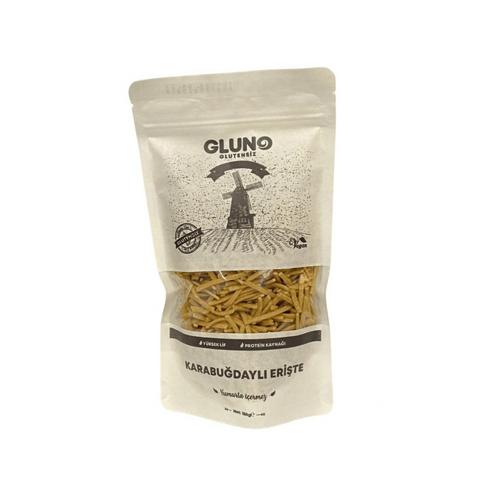 GLUNO Glutensiz Karabuğdaylı Erişte 150g