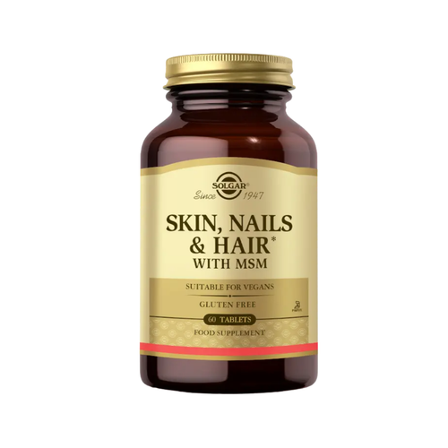SOLGAR Skin, Nails & Hair With Msm 60 Tablet