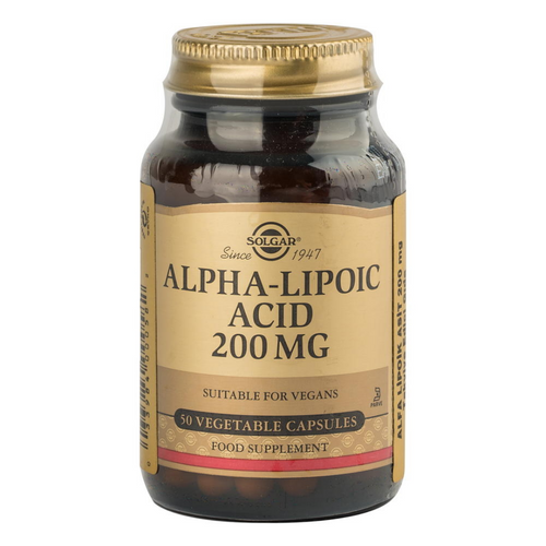 SOLGAR Alpha Lipoic Acid 200 mg 50 Kapsül