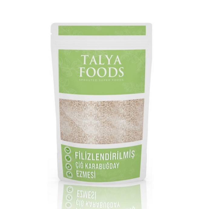 TALYA FOODS Glutensiz %100 Filizlendirilmiş Çiğ Karabuğday Ezmesi 250g