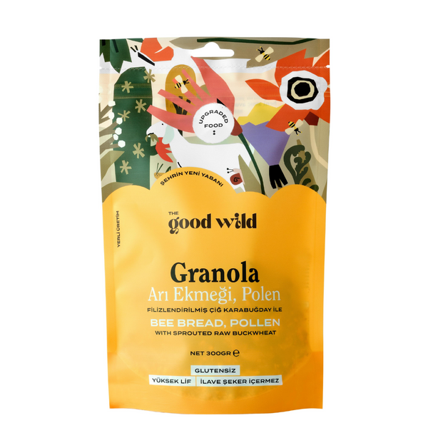 THE GOOD WILD Granola (Filizlendirilmiş Karabuğdaylı & Arı Ekmeği & Polen) 300g