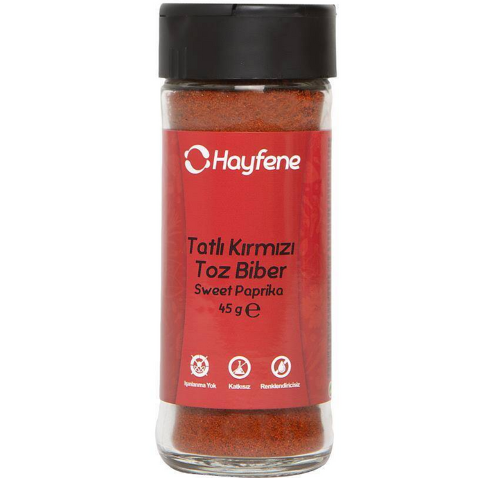 HAYFENE Tatlı Kırmızı Biber 45 g