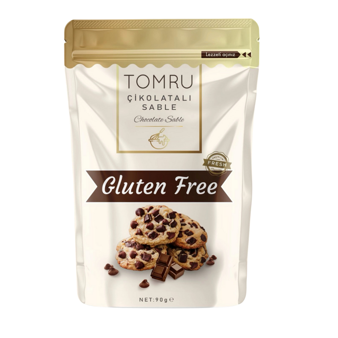 TOMRU Glutensiz Çikolatalı Sable 90g