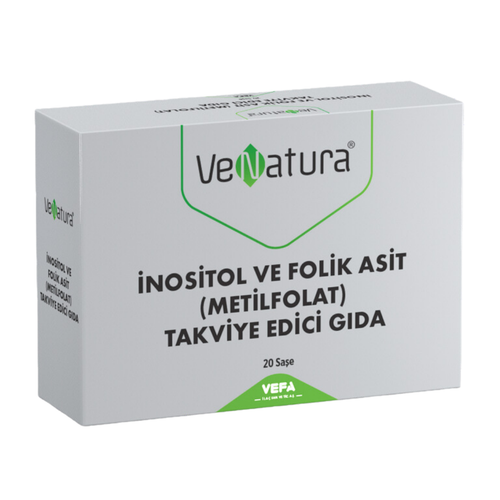 VENATURA İnositol ve Folik Asit (Metilfolat) 20 Saşe
