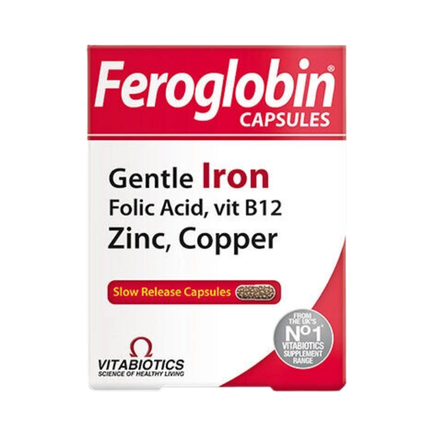 VİTABİOTİCS Feroglobin 30 Kapsül