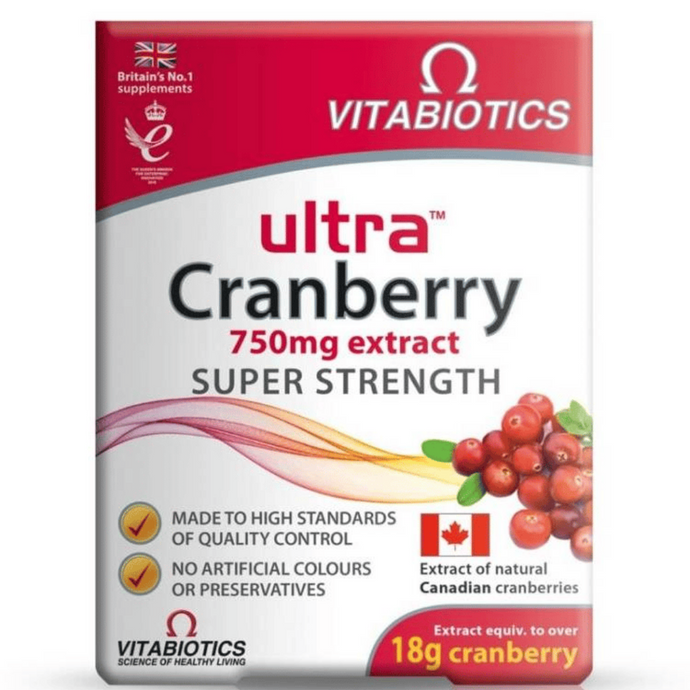 VİTABİOTİCS Ultra Cranberry 750 mg Extract 30 Tablet