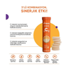 VİTAGO 20'li Vitamin C, Vitamin D, Çinko İçeren Efervesan Tablet Takviye Edici Gıda