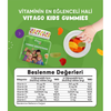 VİTAGO Kids Rafadan Tayfa Gummies Multivitamin Multimineral İçeren Çiğnenebilir Form Takviye Edici Gıda 60 Adet