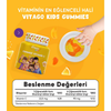 VİTAGO Kids Rafadan Tayfa Gummies Vitamin C İçeren Çiğnenebilir Form Takviye Edici Gıda 60 Adet