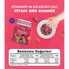 VİTAGO Kids Rafadan Tayfa Gummies Vitamin D3, Kalsiyum İçeren Çiğnenebilir Form Takviye Edici Gıda 30 Adet