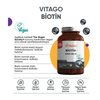 VİTAGO Premium Biotin 5000 Mcg 60 Tablet