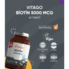 VİTAGO Premium Biotin 5000 Mcg 60 Tablet