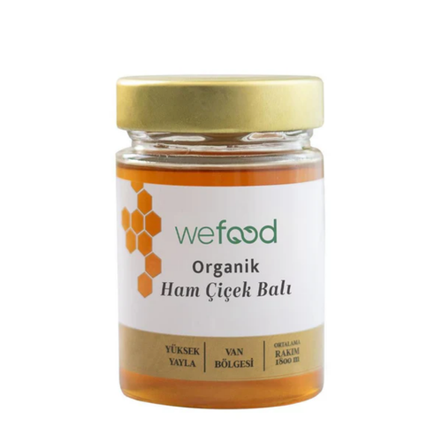 WEFOOD Organik Ham Çiçek Balı 460g