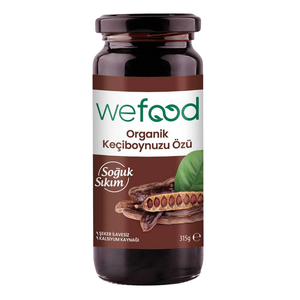 WEFOOD Organik Keçiboynuzu Özü 315g (Soğuk Sıkım)