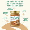 WEFOOD Süt Karamelli Fıstık Ezmesi 300g