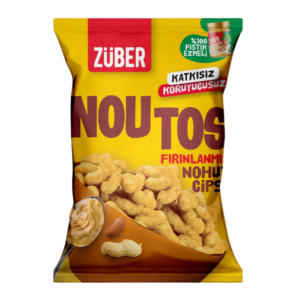 ZÜBER Noutos %100 Fıstık Ezmeli 55g
