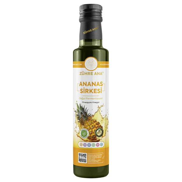 ZÜHRE ANA Ananas Sirkesi Doğal Fermantasyon 500ml