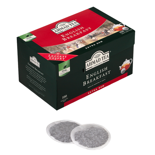 AHMAD TEA English Breakfast Demlik Poşet Çay 3,2GrX100 Adet