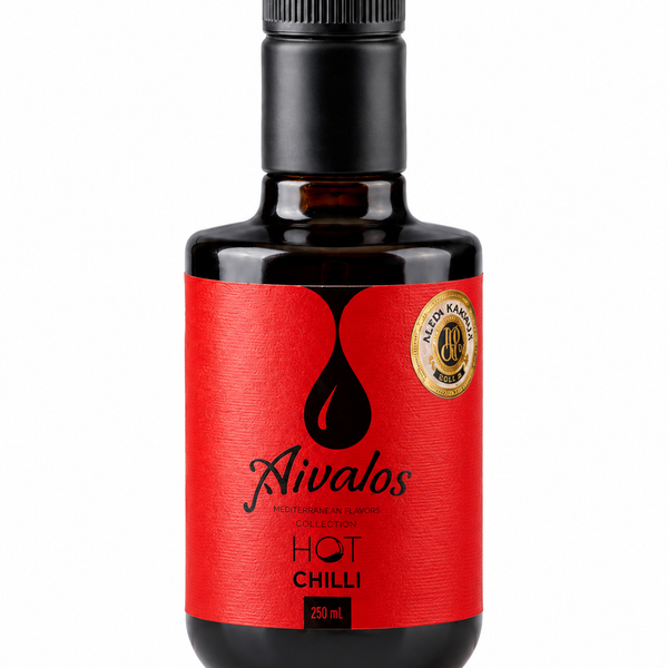 AİVALOS Acı Biberli Soğuk Sıkım Natürel Sızma (Birlikte Sıkıldı) 250ml