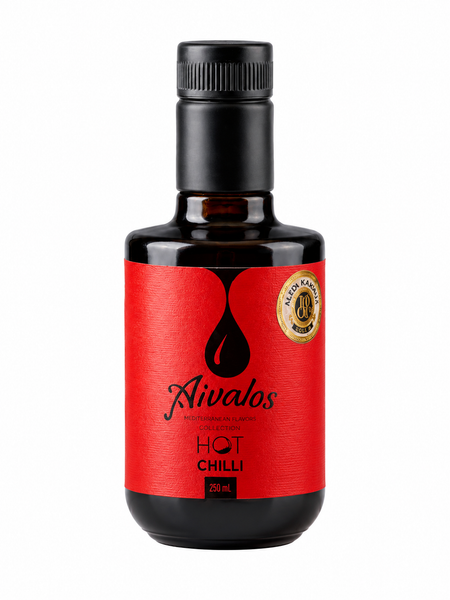 AİVALOS Acı Biberli Soğuk Sıkım Natürel Sızma (Birlikte Sıkıldı) 250ml