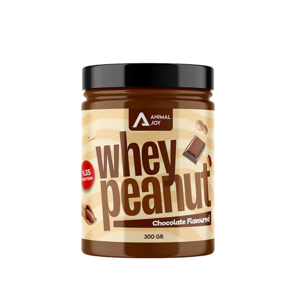 ANİMAL JOY Whey Proteinli Fıstık Ezmesi Çikolatalı 300g
