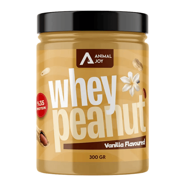 ANİMAL JOY Whey Proteinli Fıstık Ezmesi Vanilyalı 300g