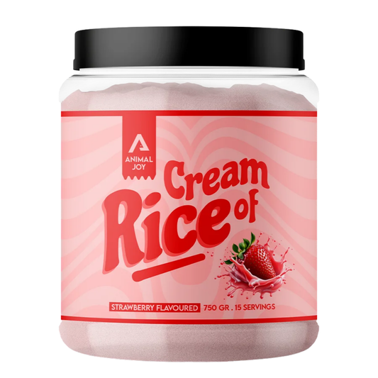 ANIMAL JOY Cream Of Rice / Pirinç Unu Kreması Çilekli 750g