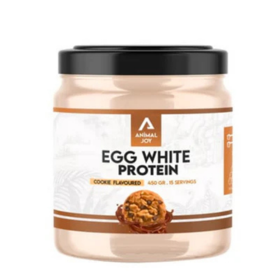 ANIMAL JOY Egg White Protein Tozu Kurabiye Aromalı 450g