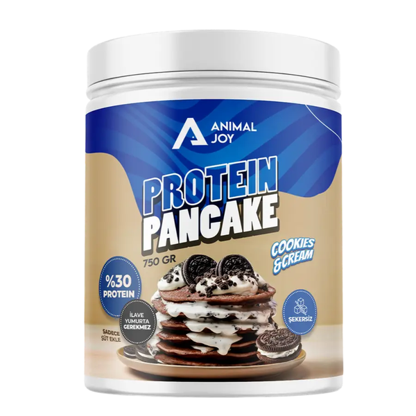 ANİMAL JOY Protein Pancake Cookies Cream 750g