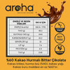 AROHA Hurmalı Bitter Çikolata %60 Kakao 40g